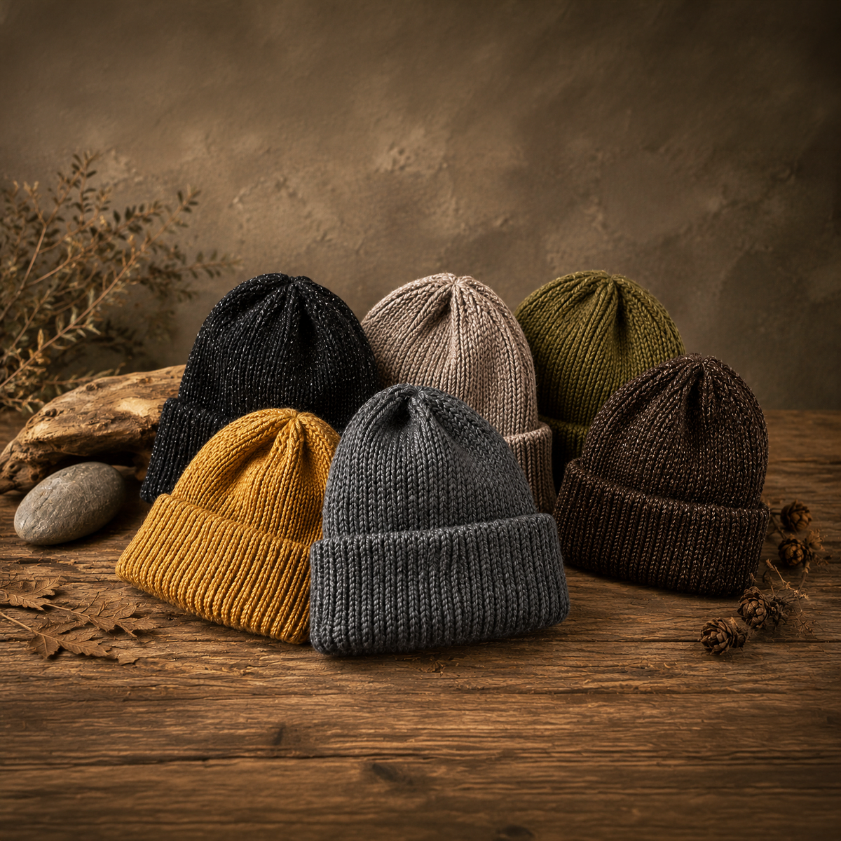 Bonsai Beanie - Earth Tone | Various Colours